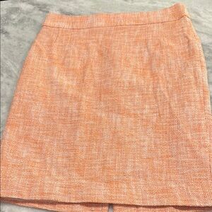 Banana Republic Orange Pencil Skirt Casual
